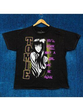Tomie Youll Never Meet a Girl Like Me Again Junji Ito Tee L